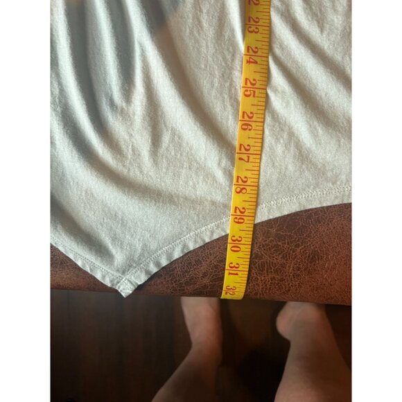 Woman Within Floral Embroidered Tunic Top 14/16 sharkbite hem boho cottagecore - Picture 5 of 8